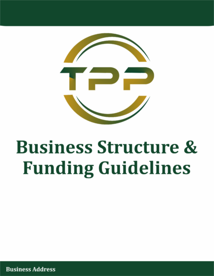 eBook: Business Structures & Funding Guidelines